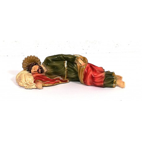 STATUA RESINA 15 CM. S.GIUSEPPE DORMIENTE 88/402