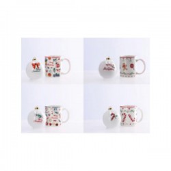 Set regalo tazza  mug e pallina natalizia.ASS.4