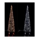 Albero metallo con 30 led.ASS.2 DIAM.16X H60CM