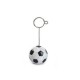 Pallone resina con pinza.DIAM.3,7CM H.9CM