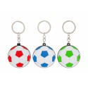 Portachiavi pallone calcio.ASS.3 MIS.5CM